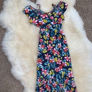 Blue Floral Sundress